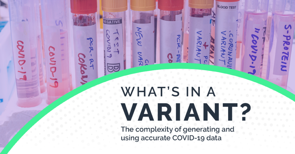 What's in a variant? The complexity of COVID-19 data