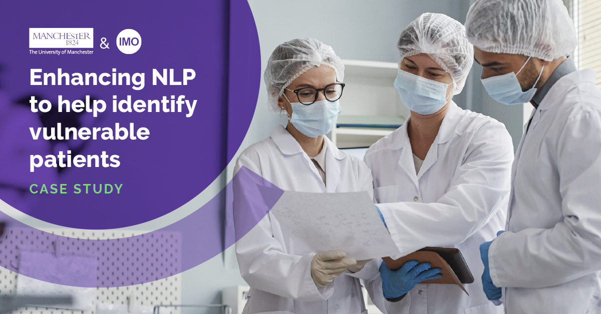 Case study Enhancing NLP with clinical terminology IMO Health