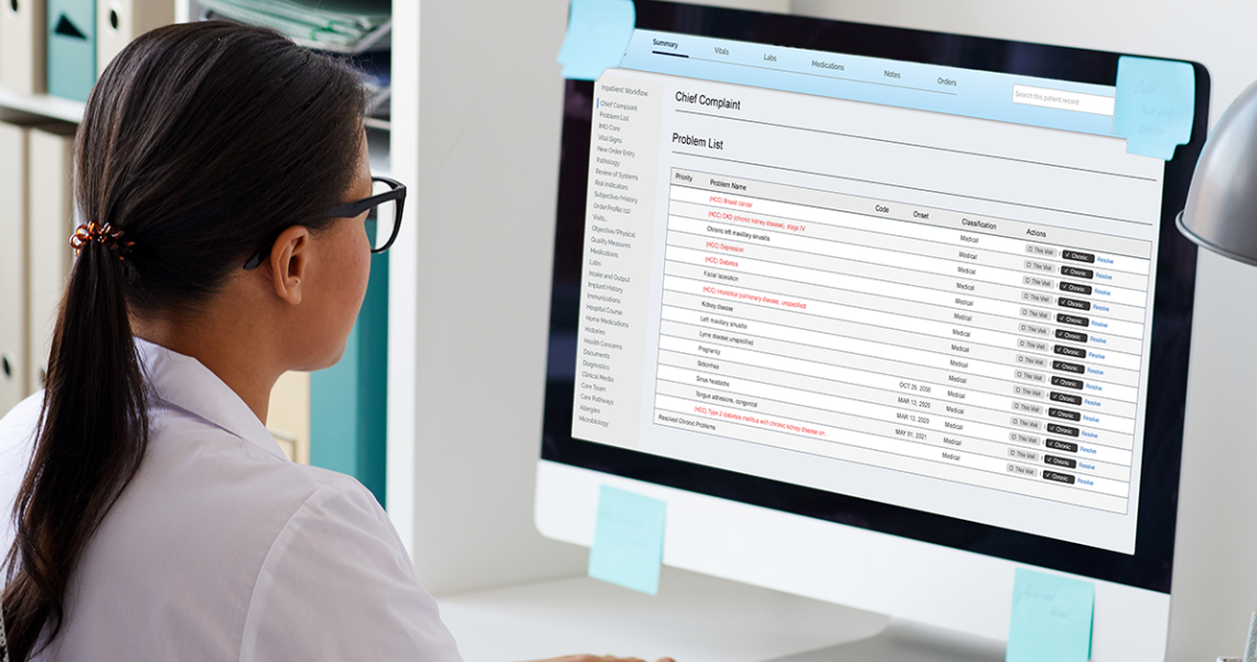 A clinician has a better experience with optimal EHR workflows