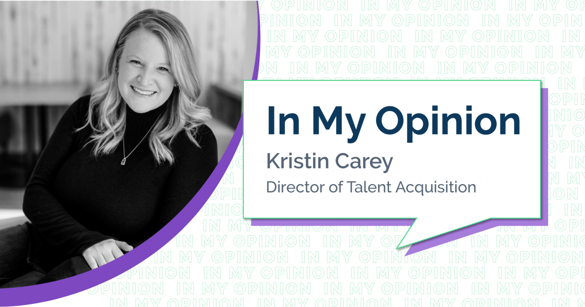 In My Opinion - Kristin Carey